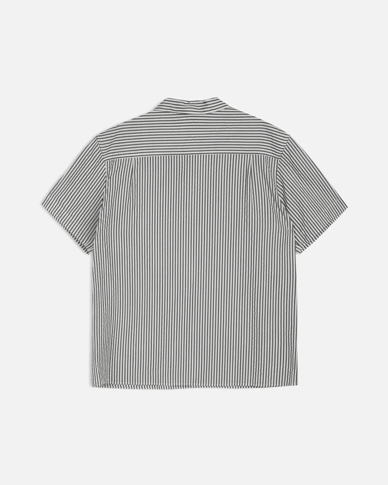 YMC Malick Shirt Black / Grey Multi - Steranko Clothing Manchester