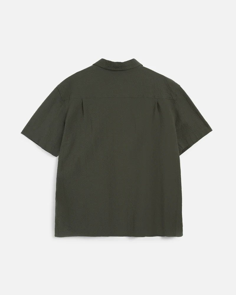 YMC Malick Shirt Green - Steranko Clothing Manchester