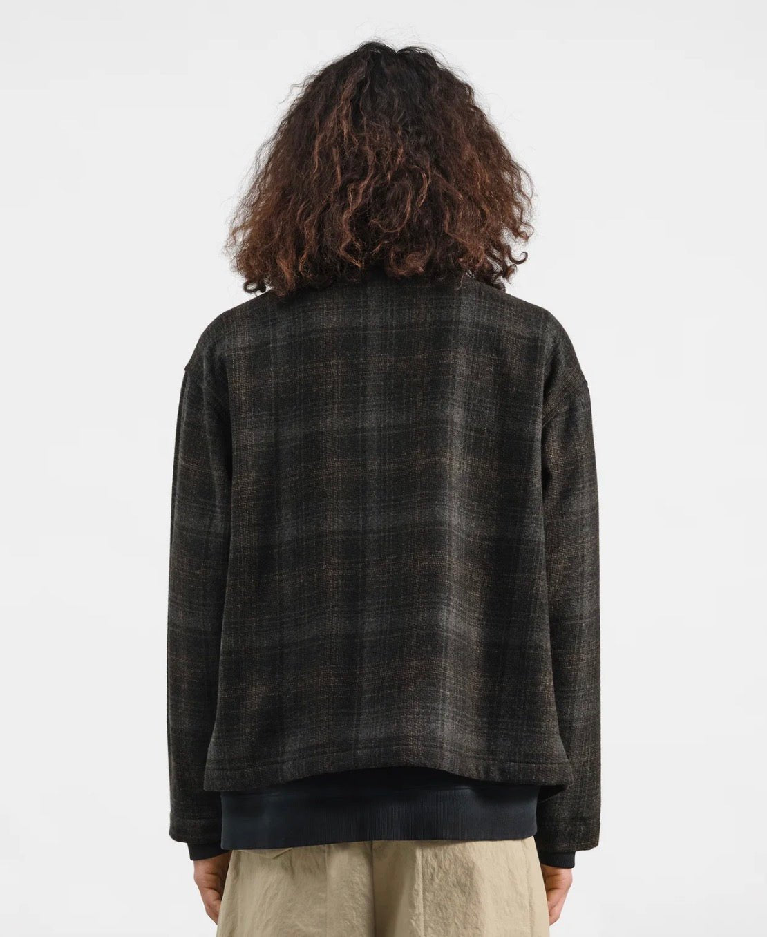 YMC PJ Overshirt Brown Multi - Steranko Clothing Manchester
