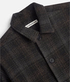 YMC PJ Overshirt Brown Multi - Steranko Clothing Manchester