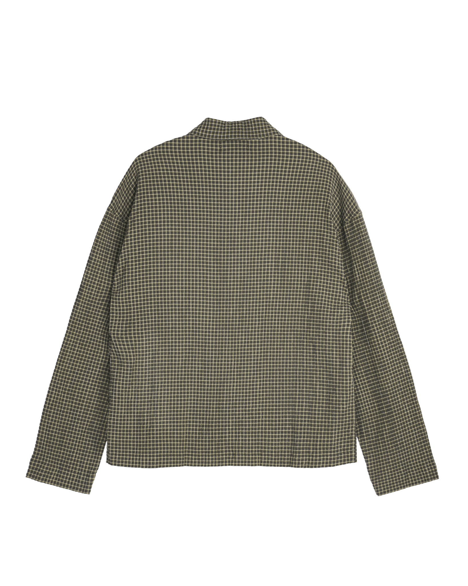 YMC PJ Overshirt Green Multi - Steranko Clothing Manchester
