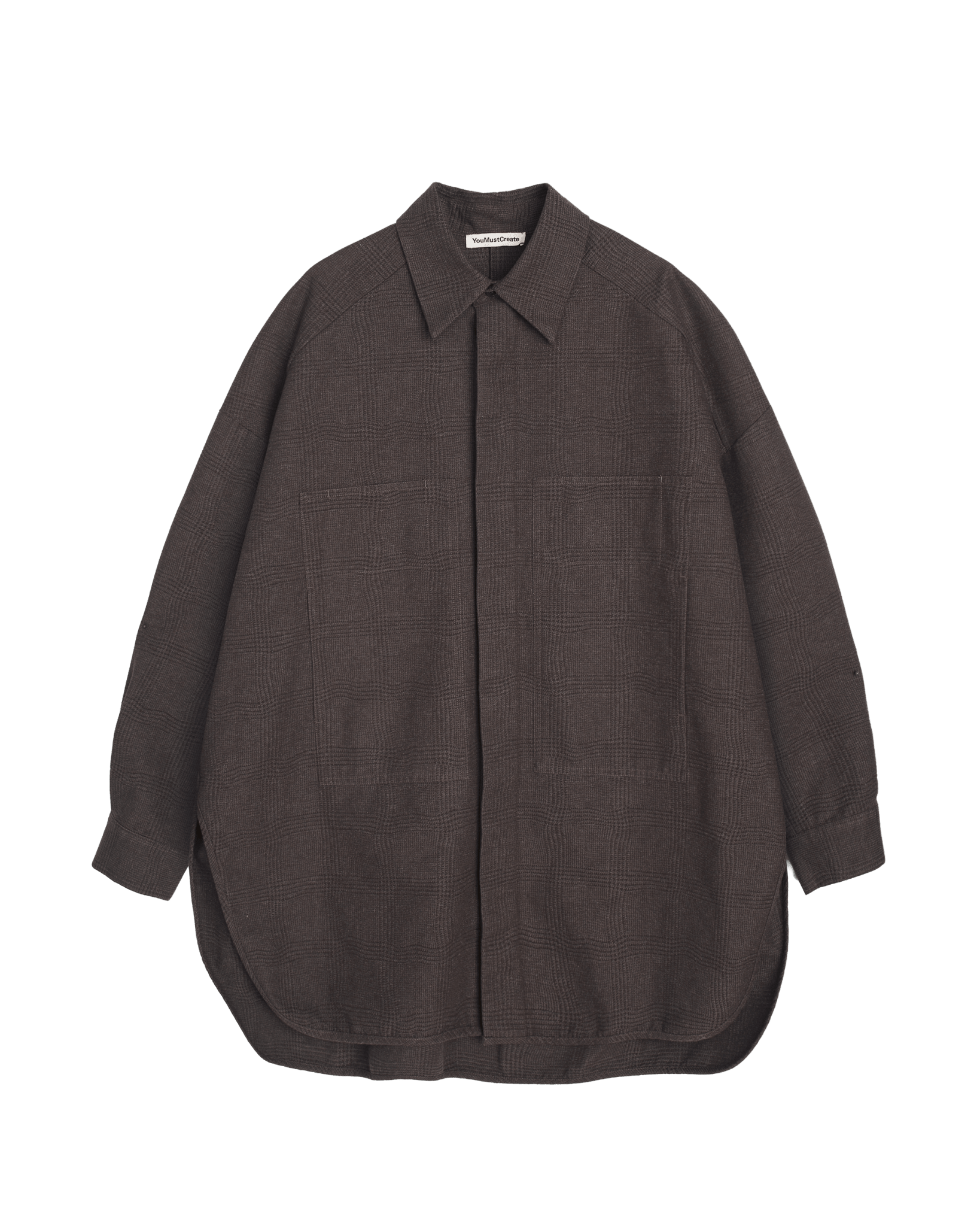 YMC Selene Shirt Brown - Steranko Clothing Manchester