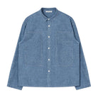 YMC Trapper Shirt Chambray - Steranko Clothing Manchester