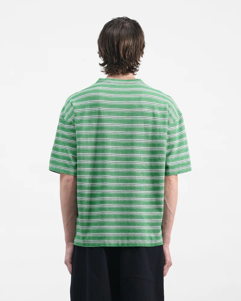 YMC Triple T-Shirt Green Multi - Steranko Clothing Manchester