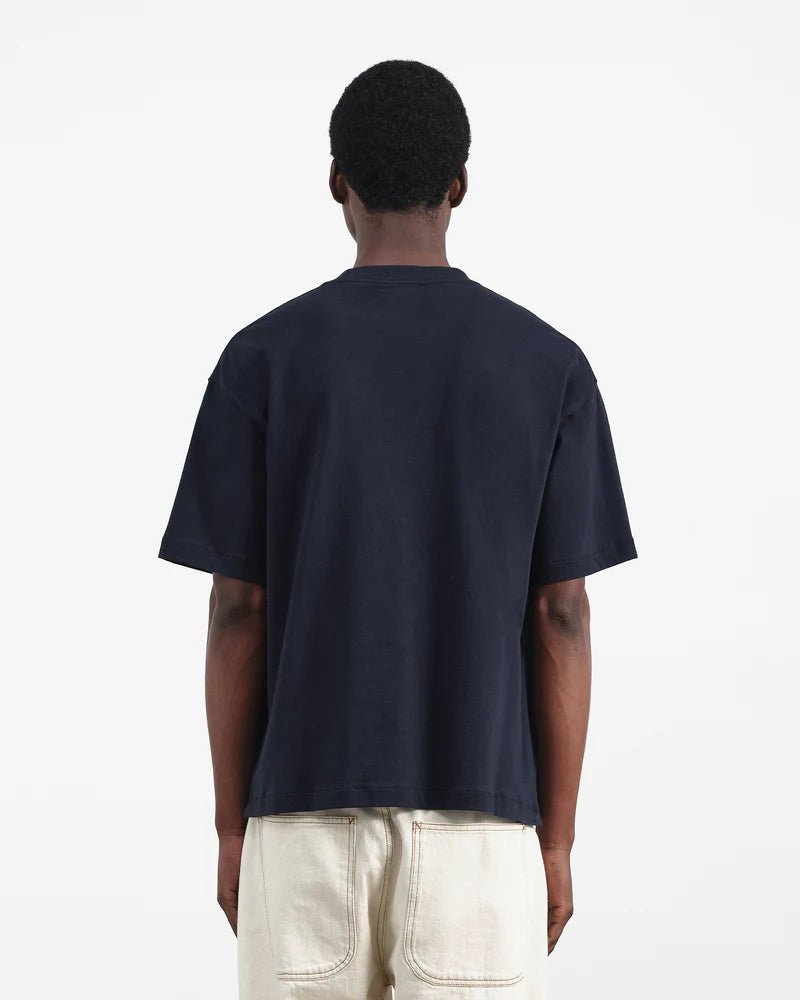 YMC Triple T-Shirt Navy - Steranko Clothing Manchester