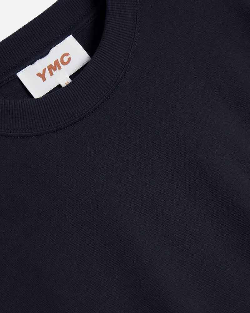 YMC Triple T-Shirt Navy - Steranko Clothing Manchester