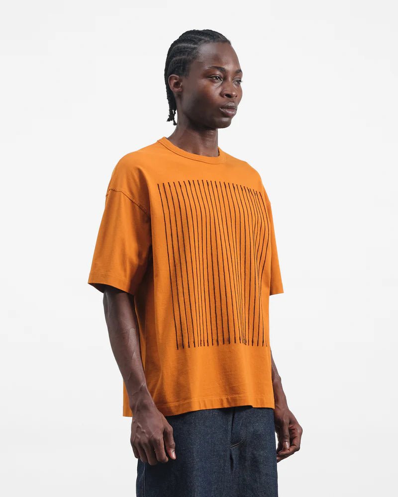 YMC Triple T-Shirt Orange - Steranko Clothing Manchester