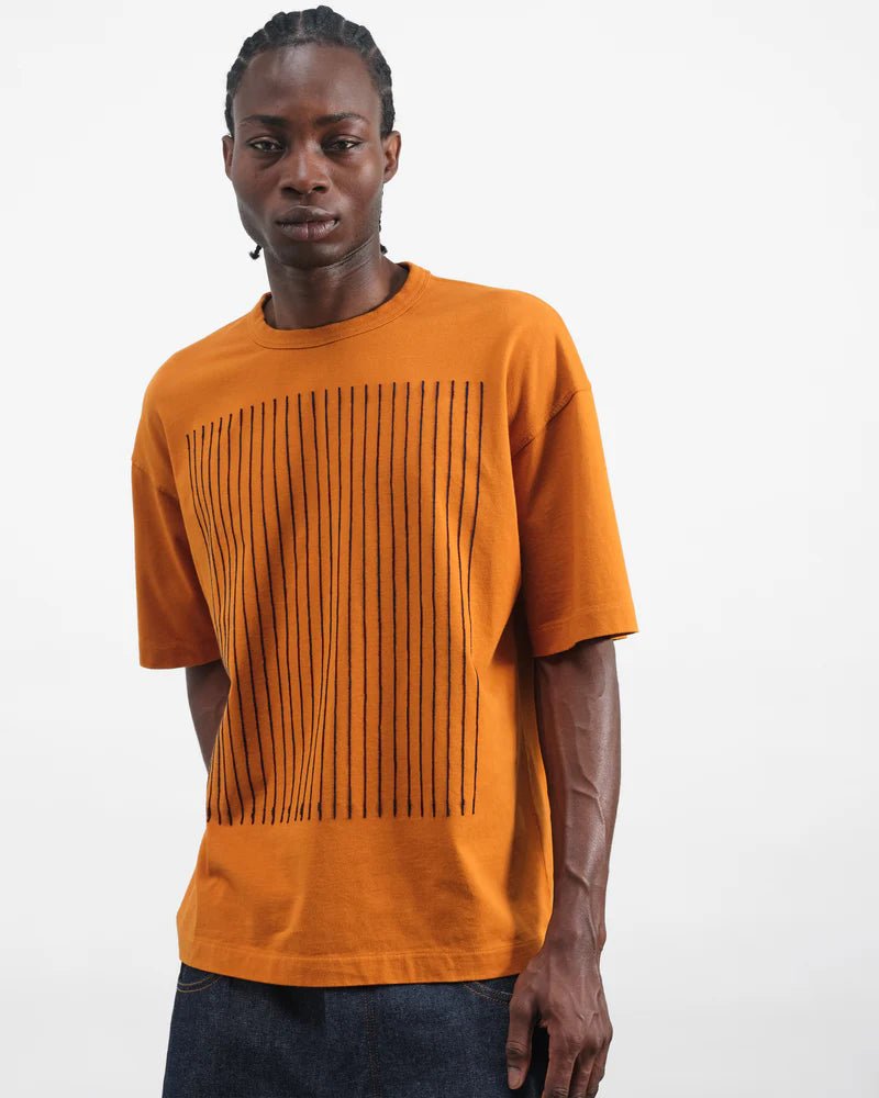 YMC Triple T-Shirt Orange - Steranko Clothing Manchester