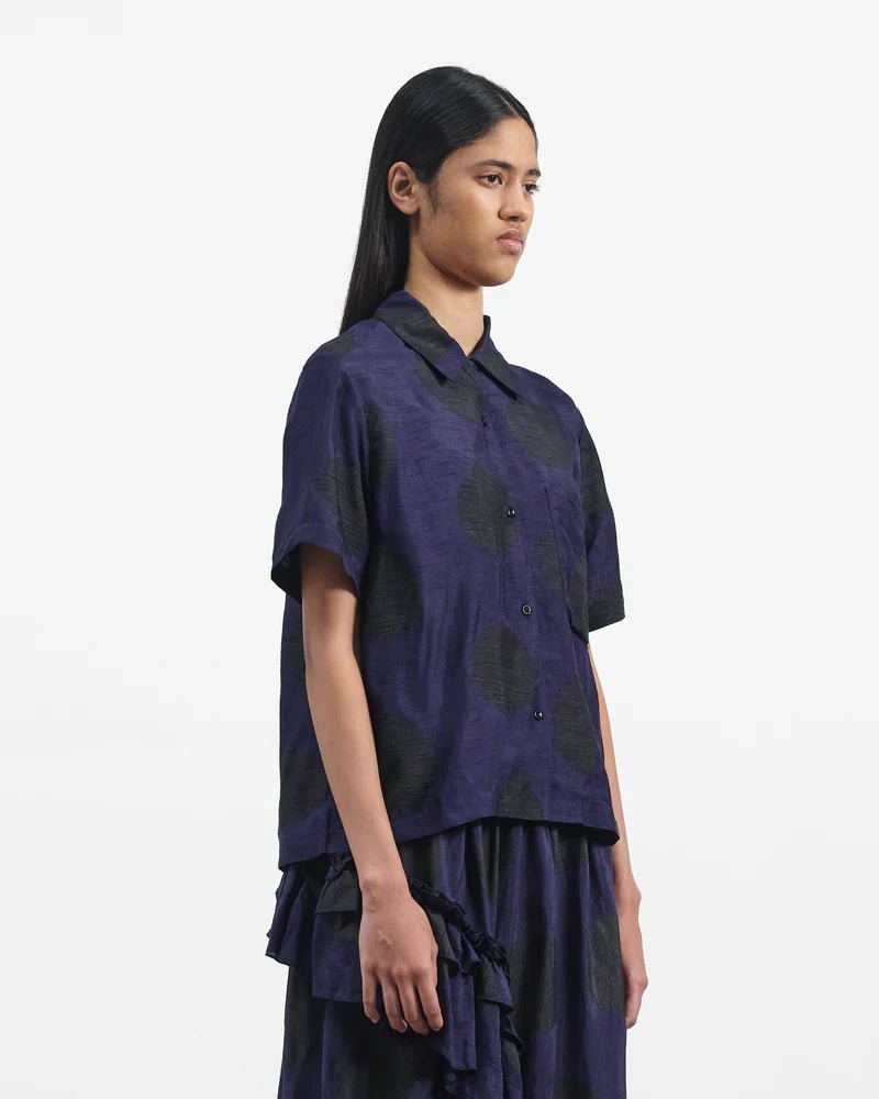 YMC Vegas Shirt Blue - Steranko Clothing Manchester