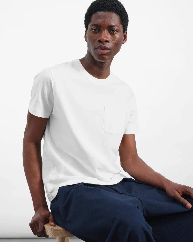 YMC Wild Ones T-Shirt White - Steranko Clothing Manchester