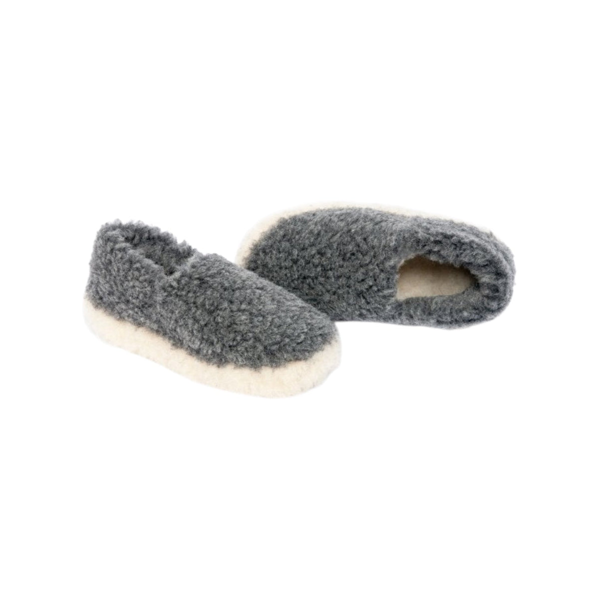 Yoko Wool Siberian Slipper Graphite - Steranko Clothing Manchester