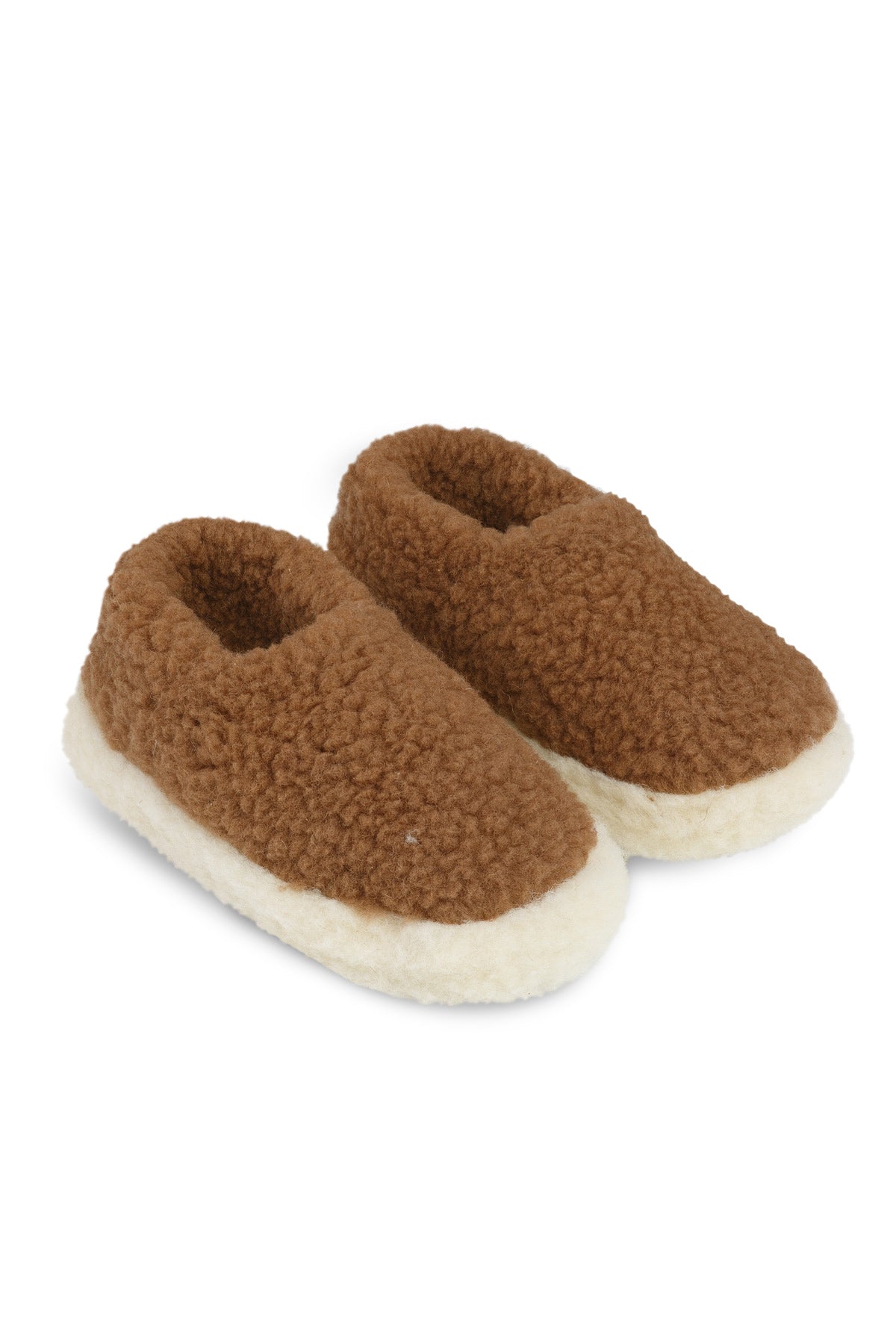 Yoko Wool Slippers Caramel - Steranko Clothing Manchester