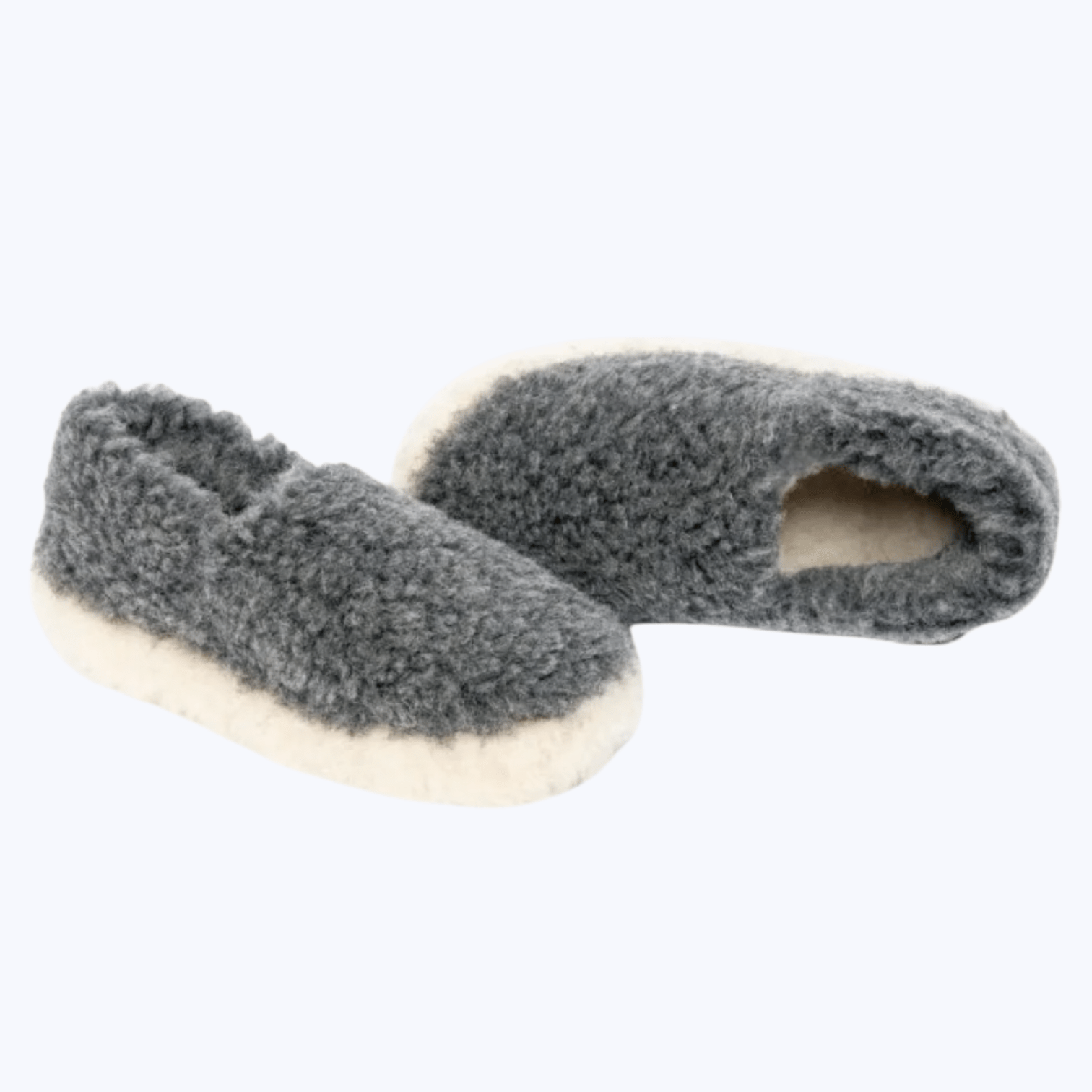 Yoko Wool Slippers Graphite - Steranko Clothing Manchester