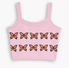 Levi’s Heaven Sweater Tank Butterflies Pink.