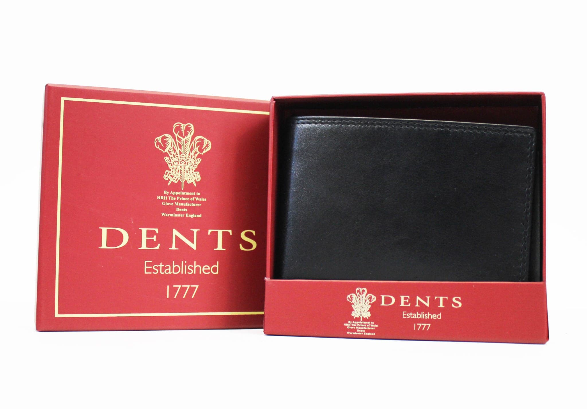 Dents Wallet Black / Claret 5201 - Steranko Clothing Manchester
