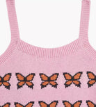 Levi’s Heaven Sweater Tank Butterflies Pink - Steranko Clothing Manchester